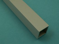 Aluminium koker geanodiceerd 20 x 20 x 1,5